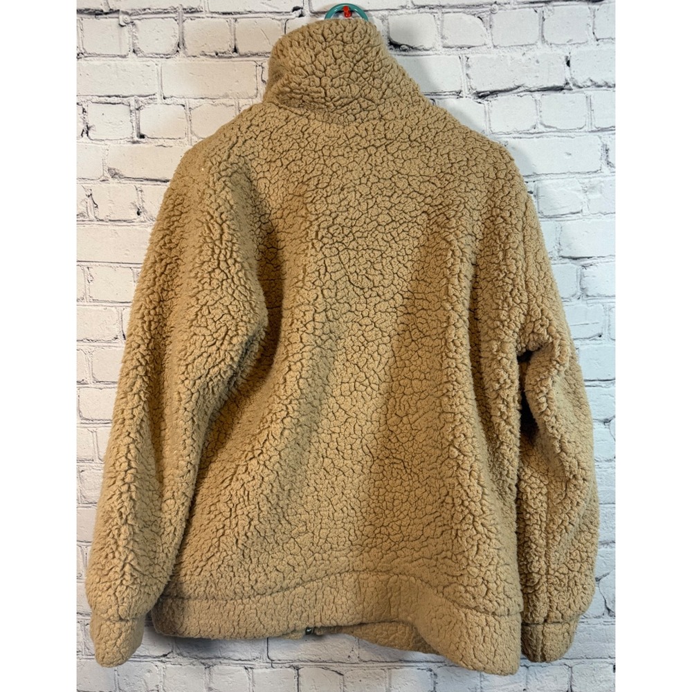 Levi's‎ Sherpa Jacket Full Zip Cozy Warm Winter Coat Size Medium - Picture 2 of 5